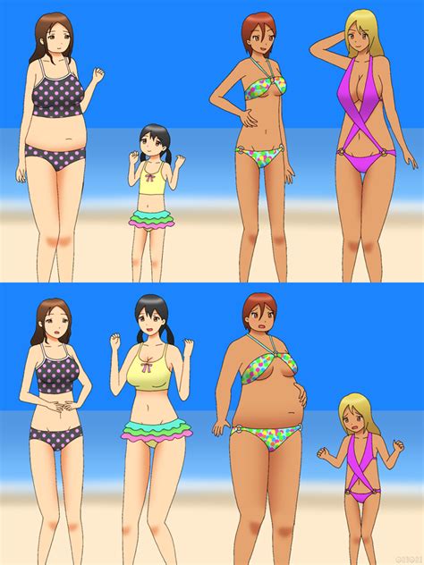 Swapping Beach Extra Weight Swap And Age Swap By