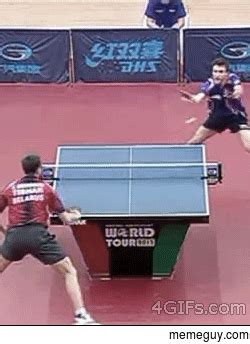 Find the newest table tennis meme. table tennis - Meme Guy