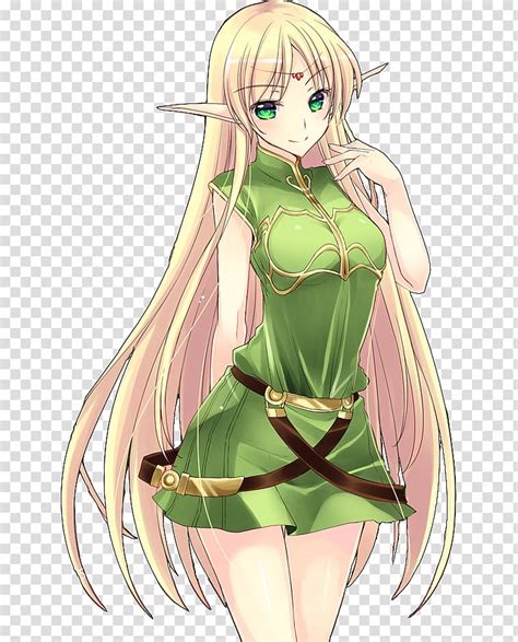 Elf Girl Anime Character Illustration Anime Deedlit Record Of Lodoss