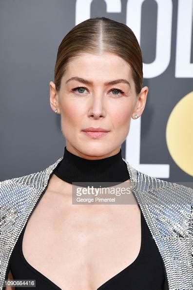 Rosamund Pike Attends The 76th Annual Golden Globe Awards Held At The