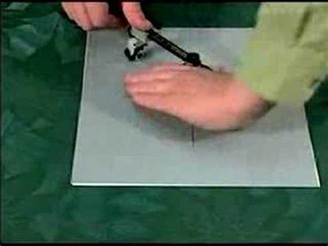 Using The Logan Circle And Oval Mat Cutter Youtube