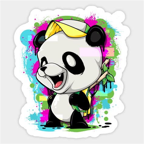 Panda Panda Bear Sticker Teepublic