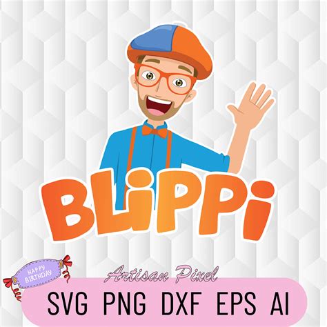 Blippi Svg, Blip Png, Svg Layered Item, Cricut, Digital Vect - Inspire