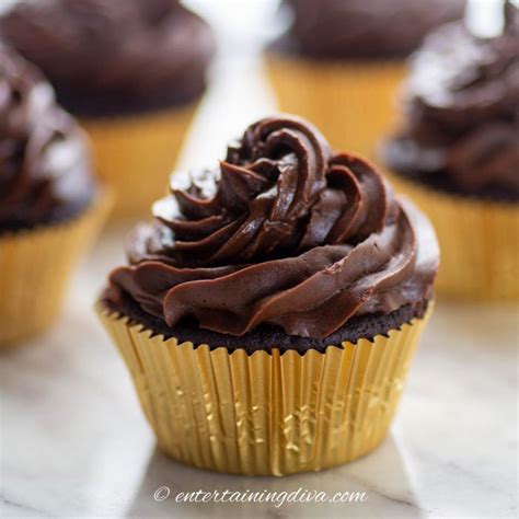 Made With Buttermilk And Cocoa Powder This Chocolate Cupcakes Recipe Is A Great Dessert For The