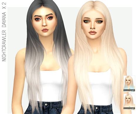 Sims 4 Ccs The Best Hair By Missparaply The Sims Haare Und