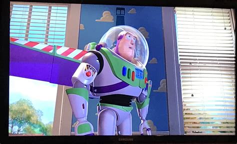 Toy Story 1995 Buzz Lightyears Wings Were Slightly Translucent Only Noticed While Rewatching