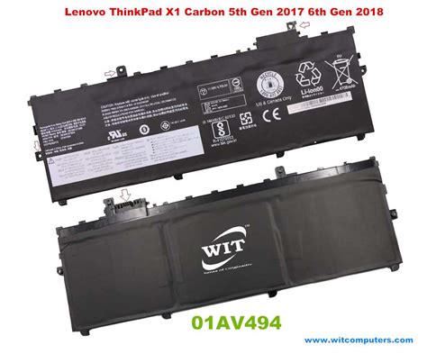 01av494 01av429 01av430 Sb10k97586 Laptop Battery For Lenovo Thinkpad