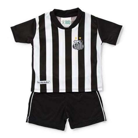 Conjunto Uniforme Para Bebê Do Santos 031s