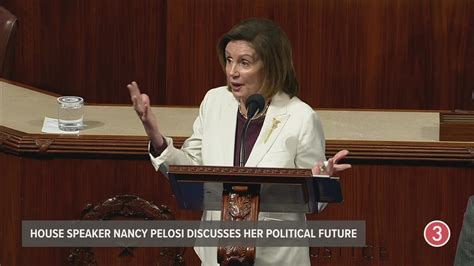 Nancy Pelosi Says She Wont Seek Leadership Role Plans To Stay In Congress