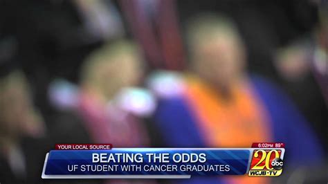 Beating The Odds Uf Student With Cancer Graduates Youtube