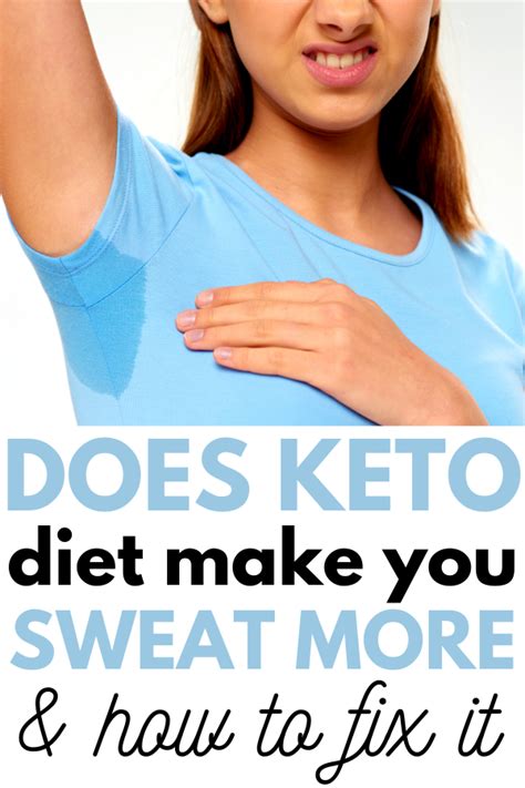 Does Keto Make You Sweat How To Fix Keto Sweating Keto Millenial