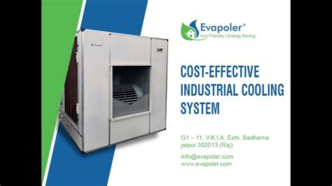 Industrial Air Cooler For Factories And Warehouses Evapoler Eco