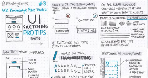 Ui Sketching Pro Tips Part 1 — Ux Knowledge Piece Sketch 8 By