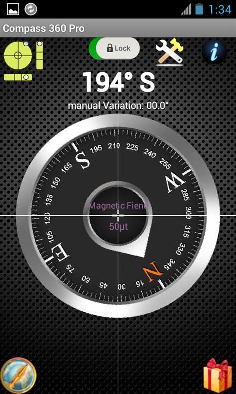 The compass digital app depends on the performance of your device exactly. Free Compass App for Android