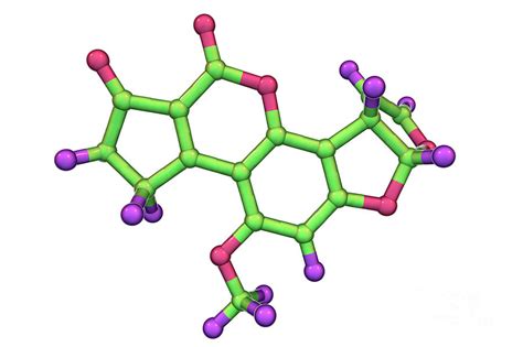 The following resource link will perform a pubmed query for the terms aflatoxin b1 and liver toxicity. Aflatoxin B1 Photograph by Kateryna Kon/science Photo Library