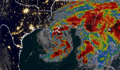 Tropical Storm Cristobal Reaches Louisiana Infeed