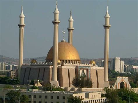 Abuja National Mosque Abuja Nigeria Tourist Attractions Most