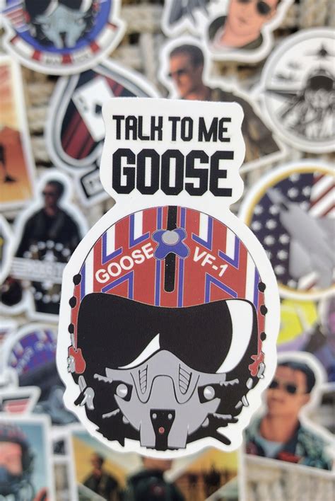 25 Top Gun Stickers For Your Plane Helmet Hydro Flask Etsy