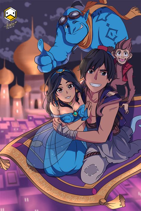 Check out amazing anime artwork on deviantart. Aladdin by DuckLordEthan on DeviantArt