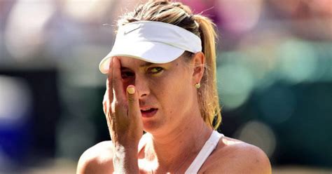 maria sharapova suspended from tennis after failing drugs test daily star