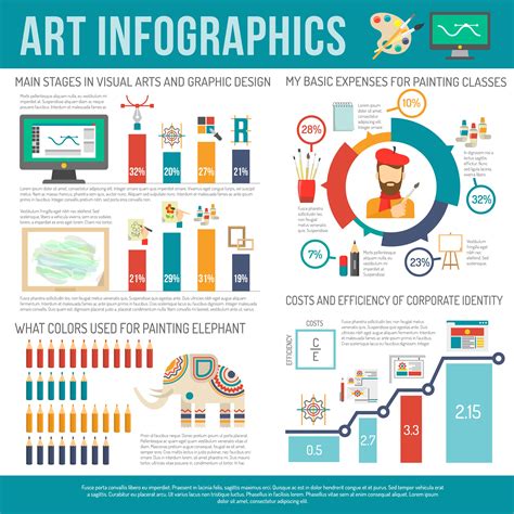 Art Infographics Set 466379 Vector Art At Vecteezy