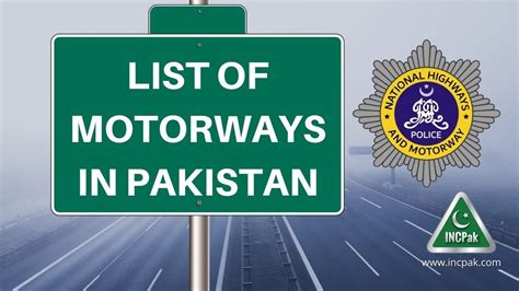 List Of Motorways In Pakistan LaptrinhX News