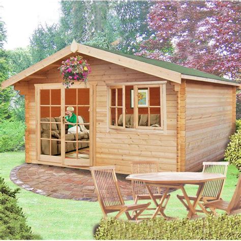The maximum acceptable size for a mobile log cabin is 19.8mts (65ft) x 6.8mts (22.5ft). 16 x 16 Ft. Tongue & Groove Log Cabin | Summer house, Dcor ...
