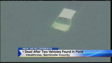 Body Found In Submerged Vehicle Near Seminole State College