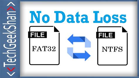 Convert Ntfs To Fat Without Data Loss Without Formatting