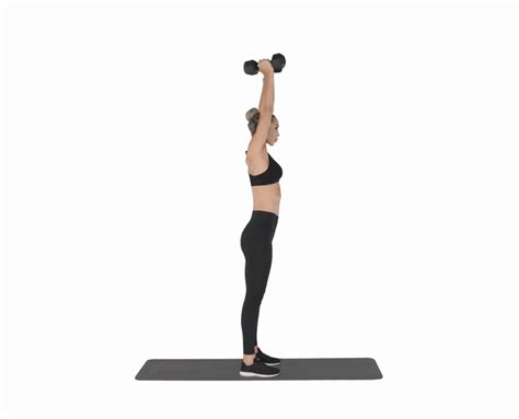 Dumbbell Squat To Shoulder Press Sweat