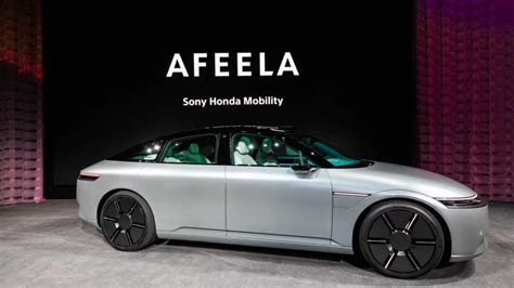 Honda And Sony Launch Concept Car Afeela