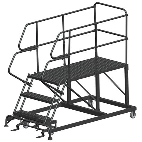 Ballymore Sep3 3660 3 Step Heavy Duty Steel Mobile Work Platform With