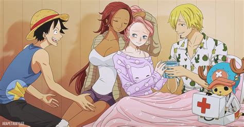 Sick By Arapetabrylee One Piece Comic One Piece Fanart Ace And Luffy