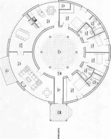 Roundhouseplans Round House Floor Plans House Plans