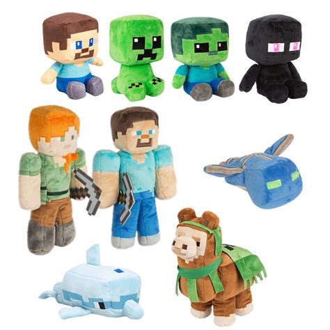 Wholesale Minecraft Plush Toy Creeper Steve Plush Toy Pixel Stuffed
