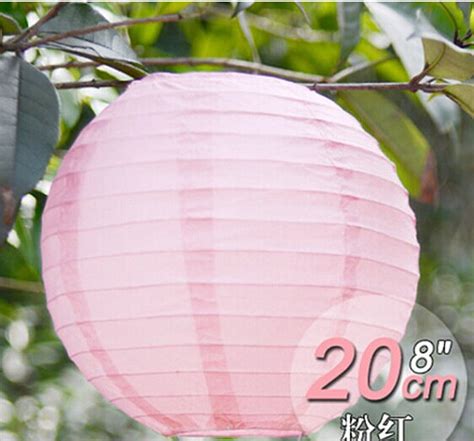 10pcs Blush Pink Chinese Paper Lantern Lampshade For Wedding Birthday