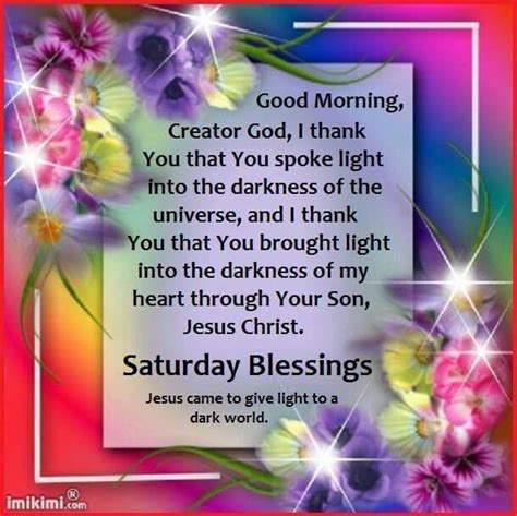 Good Morning Saturday Blessings Pictures Photos And