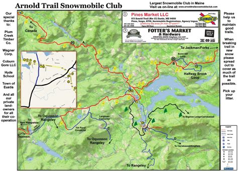 Arnold Trail Snowmobile Club Northeast Snow