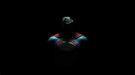 Superman In Dark Wallpaper 4k