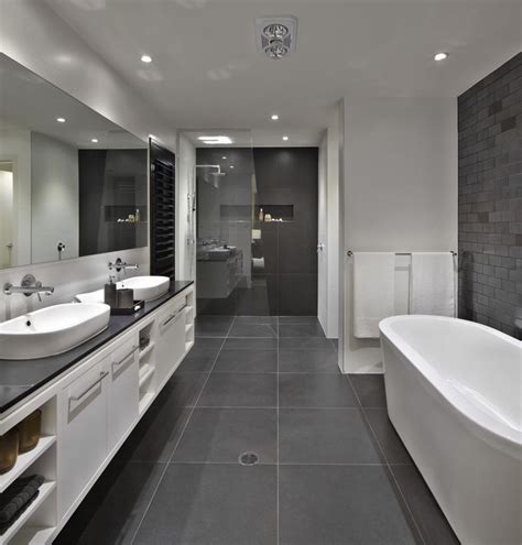 Dark Grey Bathroom Floor Tiles Ideas And Pictures