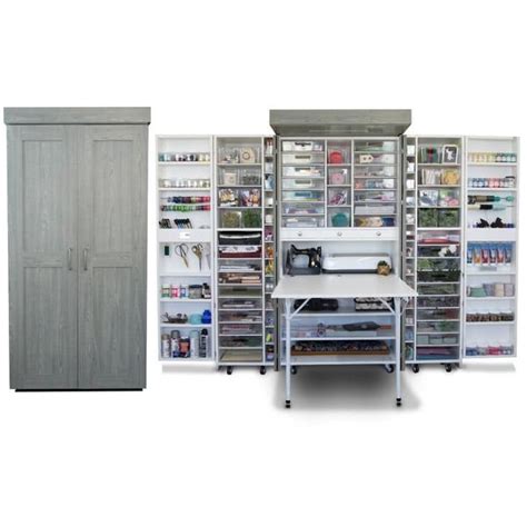 An old library card catalog cabinet is repurposed into a craft storage cabinet! My Dreambox | Craft room, Storage, Craft storage