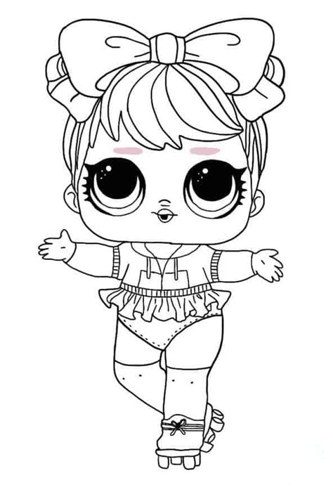 Lol Suprise Doll Dawn Coloring Pages Lol Surprise Doll Coloring Pages