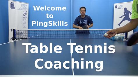 Table Tennis Coaching That Makes Sense Pingskills Youtube