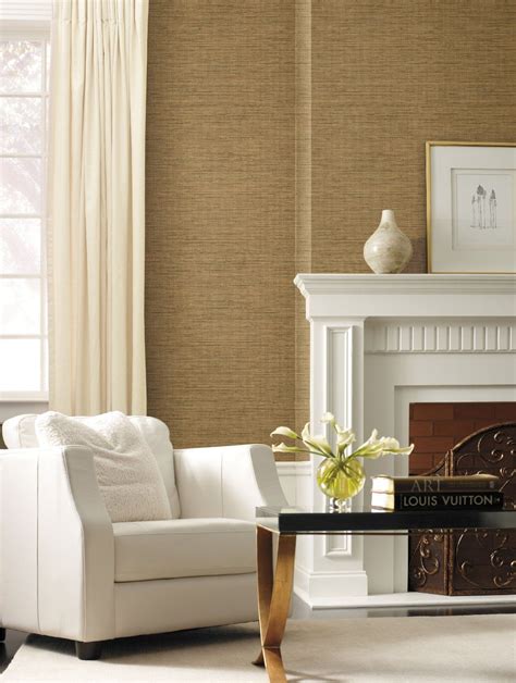 Grasscloth Wallpaper Ideas