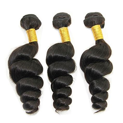 Jinren Tm Brazilian Virgin Hair Loose Wave Hair Weave 3 Bundles 300g