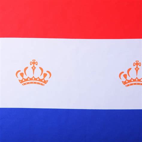 De exemplaren van dekker vlaggen zijn mastklaar en worden snel geleverd. Nederlandse vlag Koningsstof - Stoffen Online