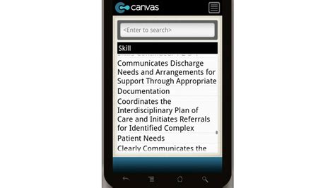 Canvas Neonatal Intensive Care Unit Rn Skills Checklist Mobile App