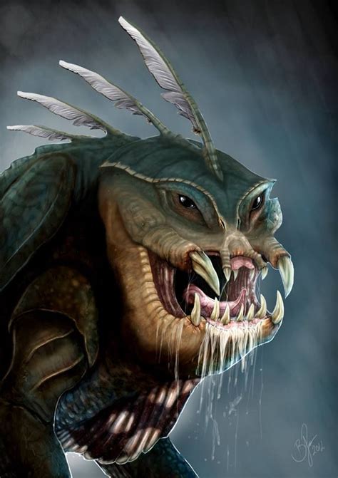 Water Mythology The Bunyip Bunyip Literally Means Devil Or Spirit It