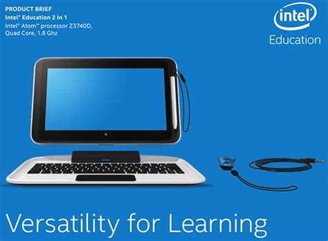 Intel Unveils Ruggedized Education 2 In 1 Convertible Tablet Pc