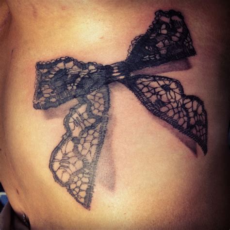 Lace Bow Bobby Ink Tattoos